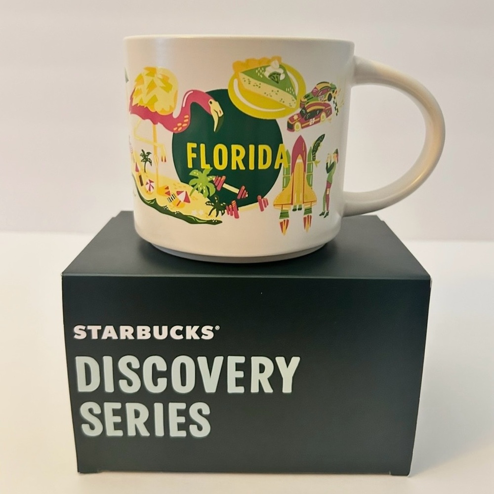 Starbucks FLORIDA Discovery Series 14oz Mug With Box NEW